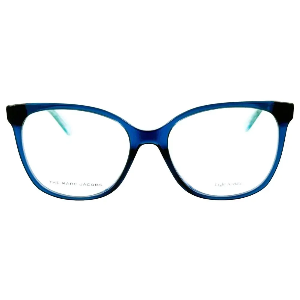 Marc Jacobs Marc 540 Womens Plastic Eyeglass Frame ZX9 Blue Azure 53-17